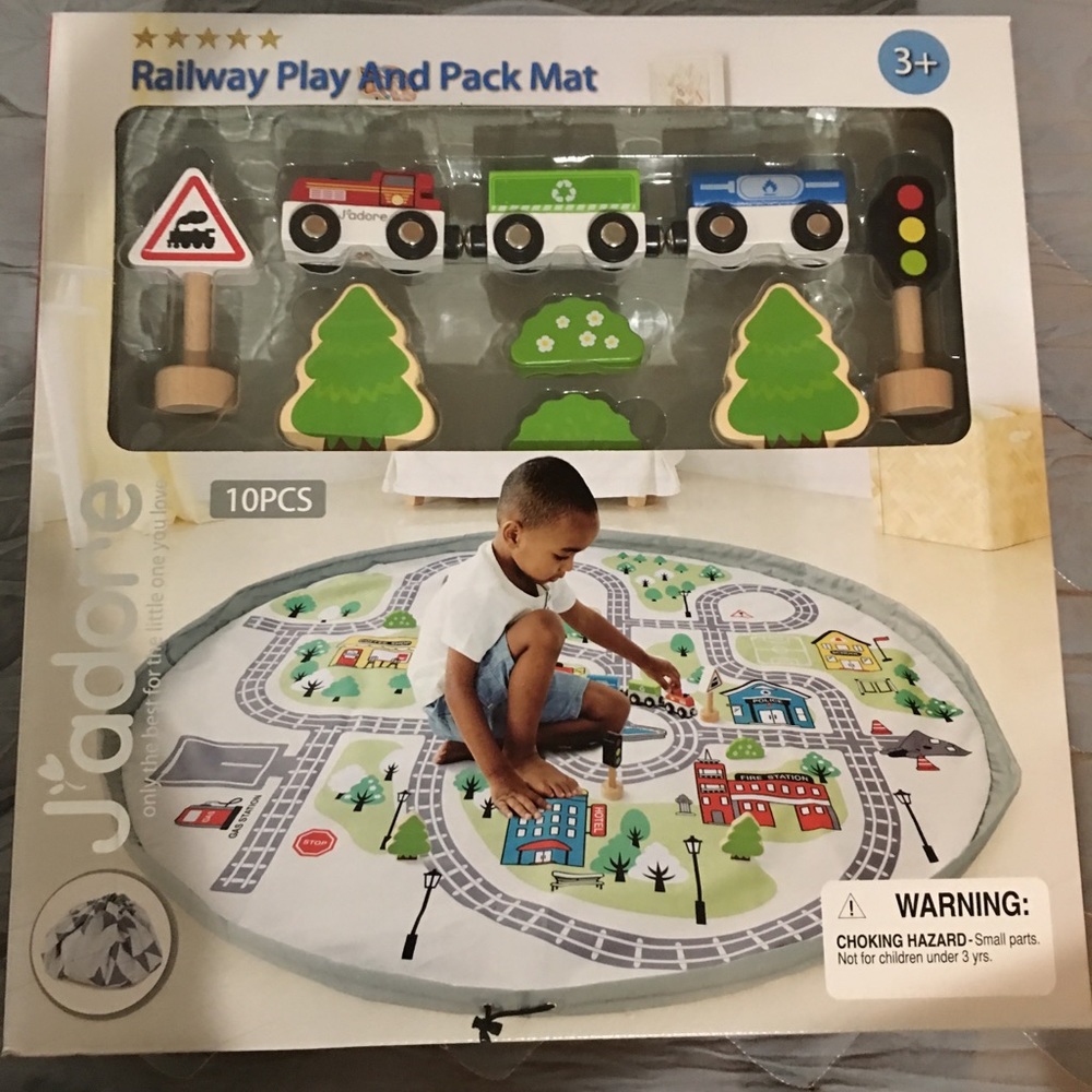 Railway Play and Pack Mat